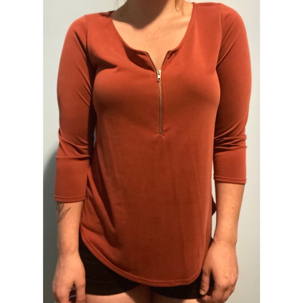 Super soft 3/4 sleeve top